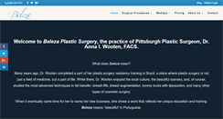 Desktop Screenshot of beleza-plasticsurgery.com